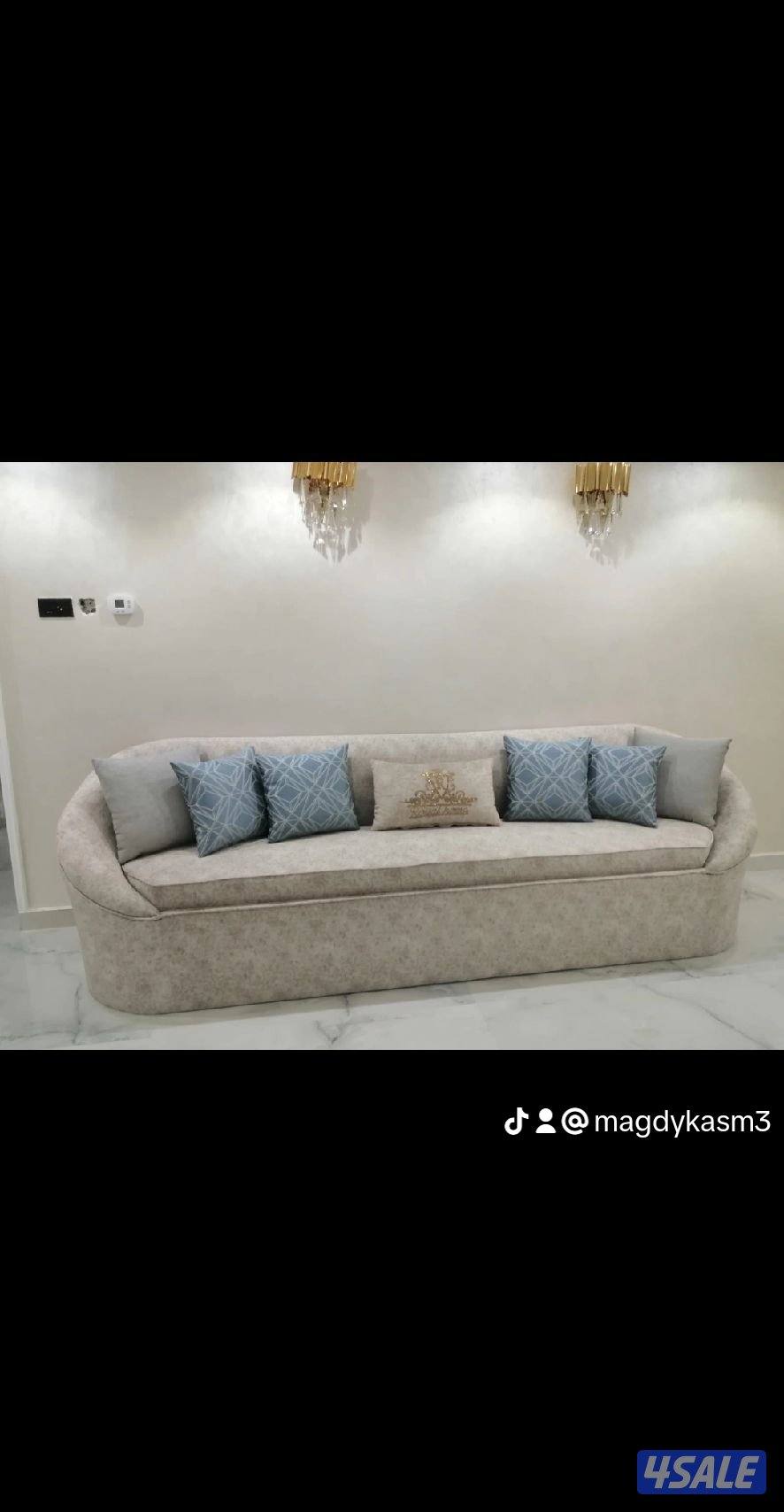 تنجيد وستاير وتفصيل وستائر وتركيب جميعكنب مودرن وستاير لنن وعازل حراري9