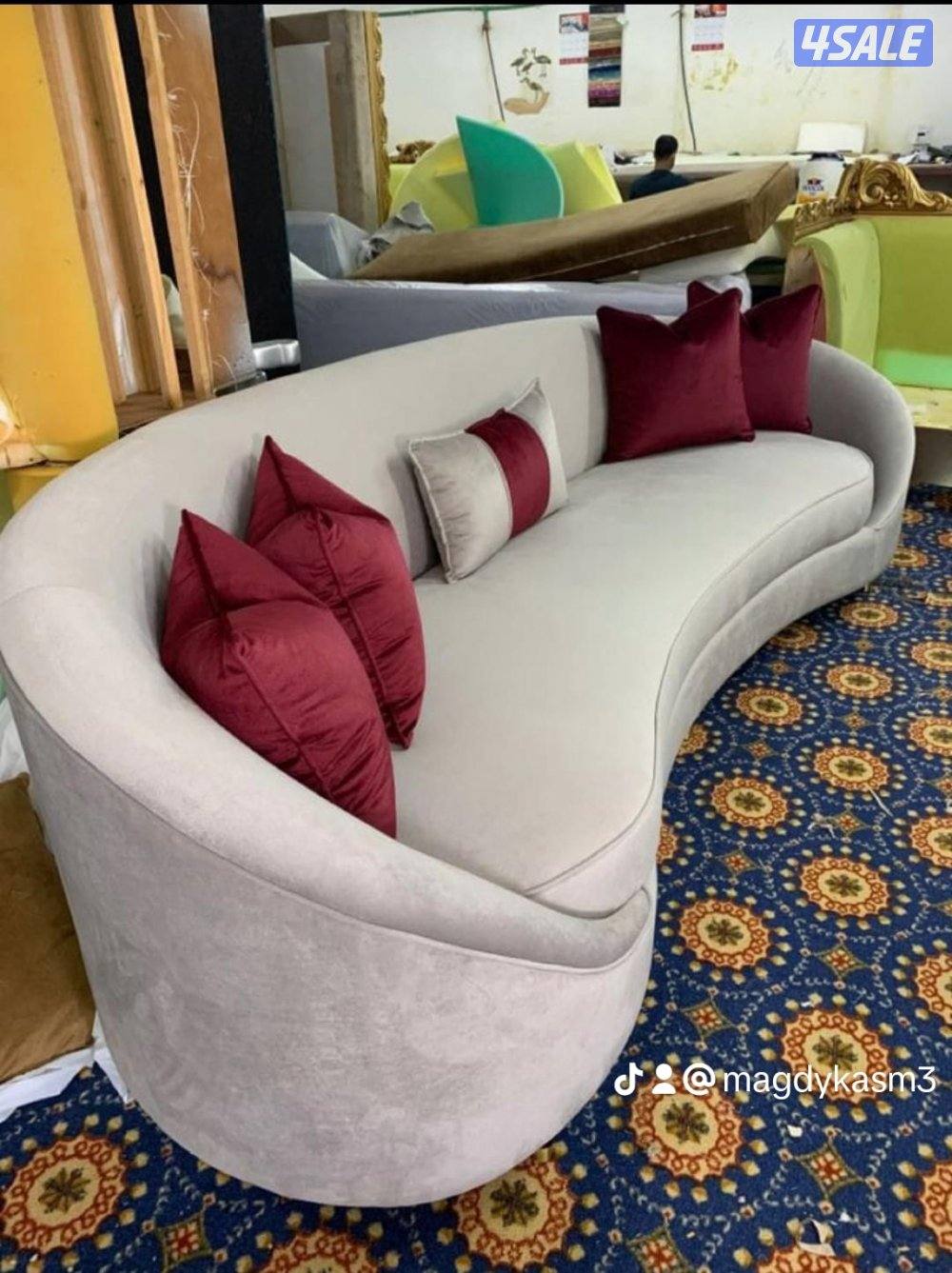 تنجيد وستاير وتفصيل وستائر وتركيب جميعكنب مودرن وستاير لنن وعازل حراري10