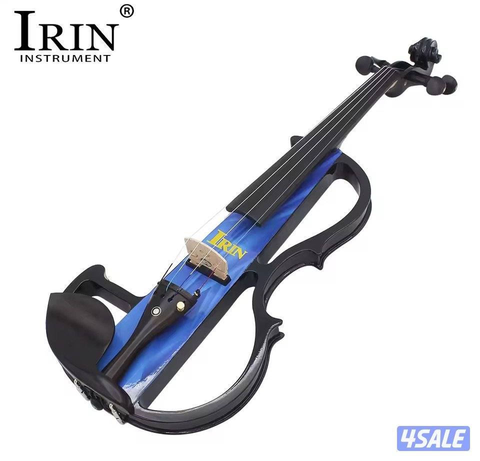 للبيع كمنجة كهربائية اليكتريك تعمل سماعه الأذن والسماعات الكبيرةvioli0