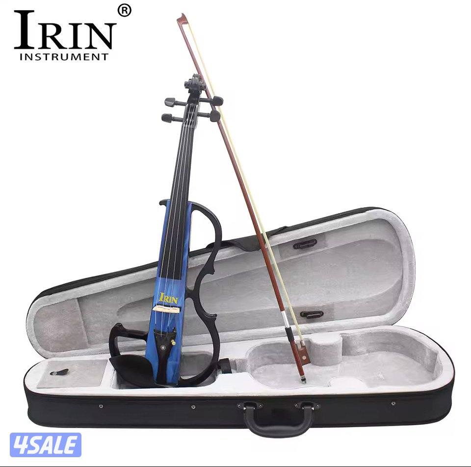 للبيع كمنجة كهربائية اليكتريك تعمل سماعه الأذن والسماعات الكبيرةvioli2