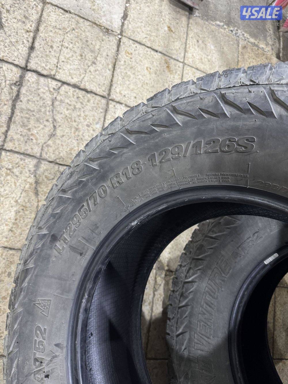 للبيع تواير KUMHO حجم 295 ربع حجري1