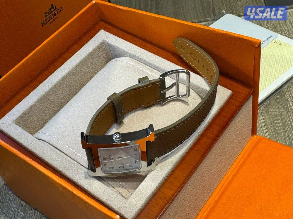 للبيع ساعه هيرمز مقاس ٢٧ أصليه3