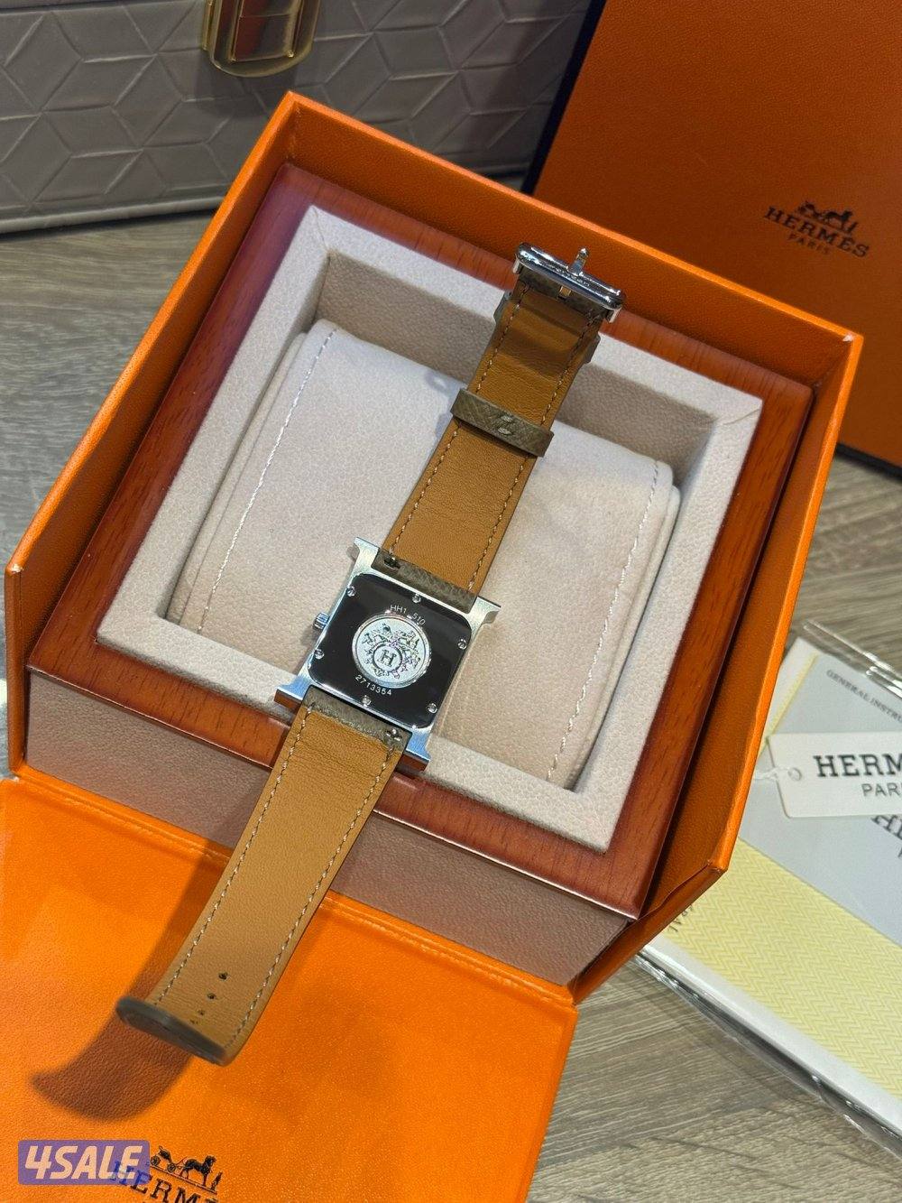 للبيع ساعه هيرمز مقاس ٢٧ أصليه6