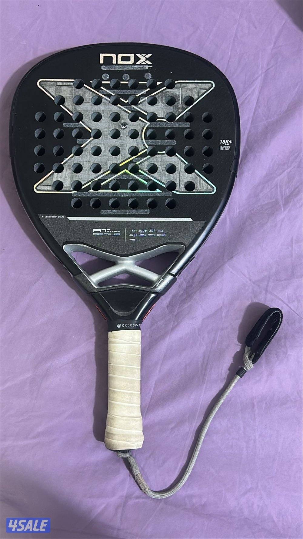 NOX AT10 Genius 18K 2024 Padel Racket0