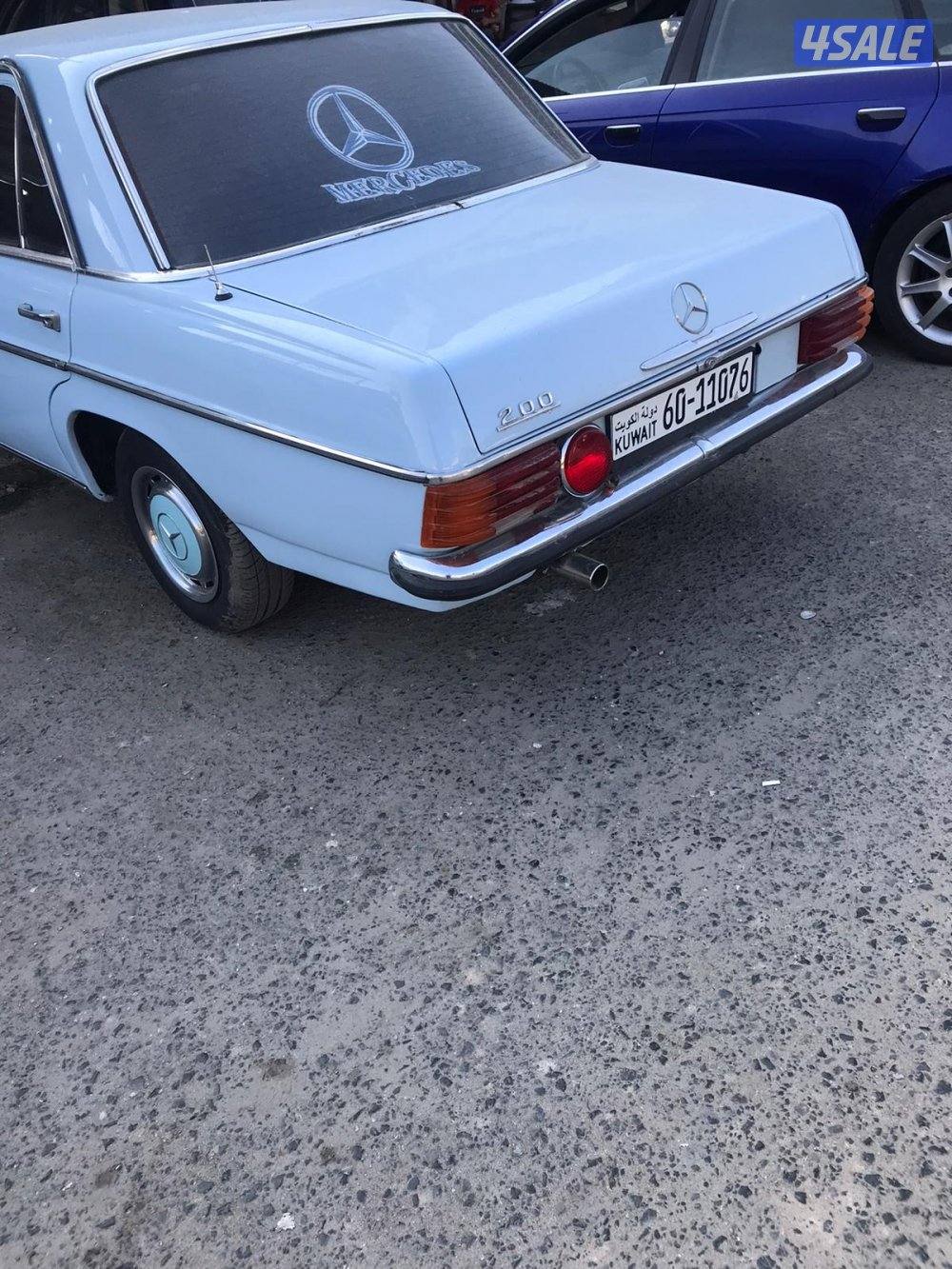 للبيع او البدل مع وانيت ما قبل 81 مورسيدس حجم 200 موديل 19755