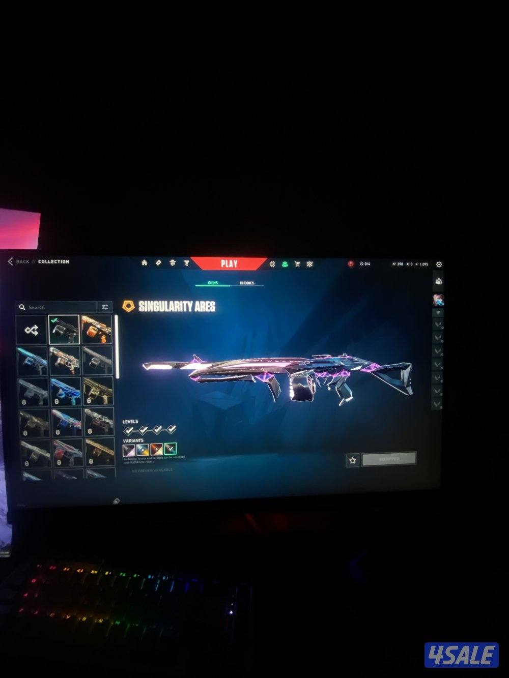 حساب فالورانت   Valorant10