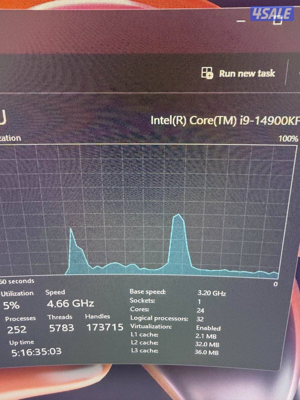 Zain pc i9-14 gen 64gb 5070ti2