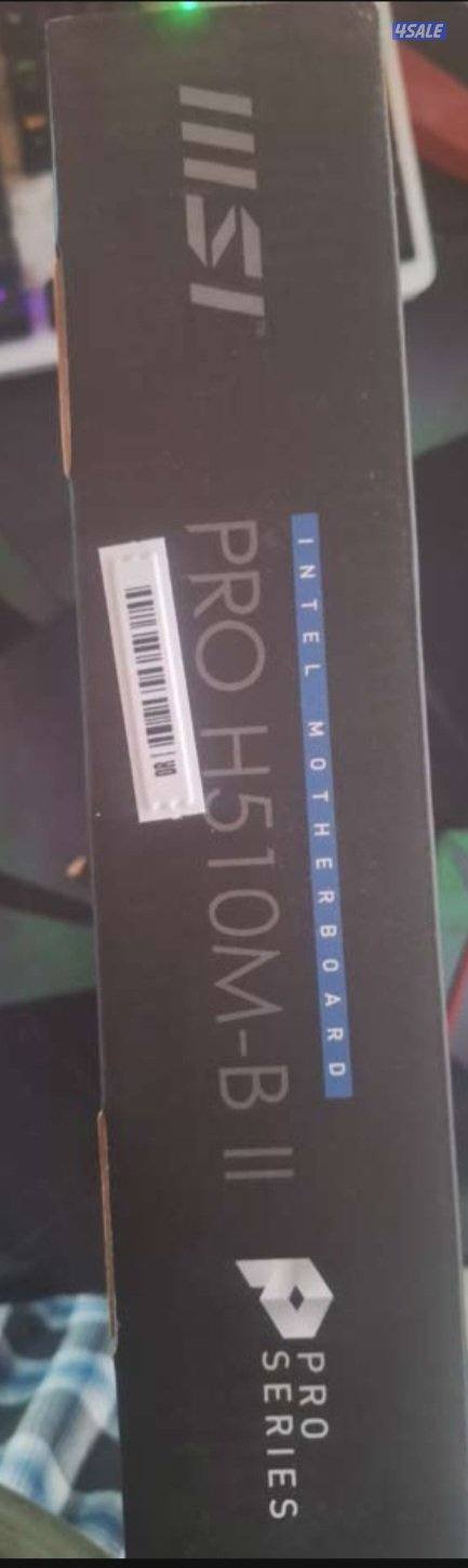 معالج i5 10400f ومذربورد h510m_pro msi13