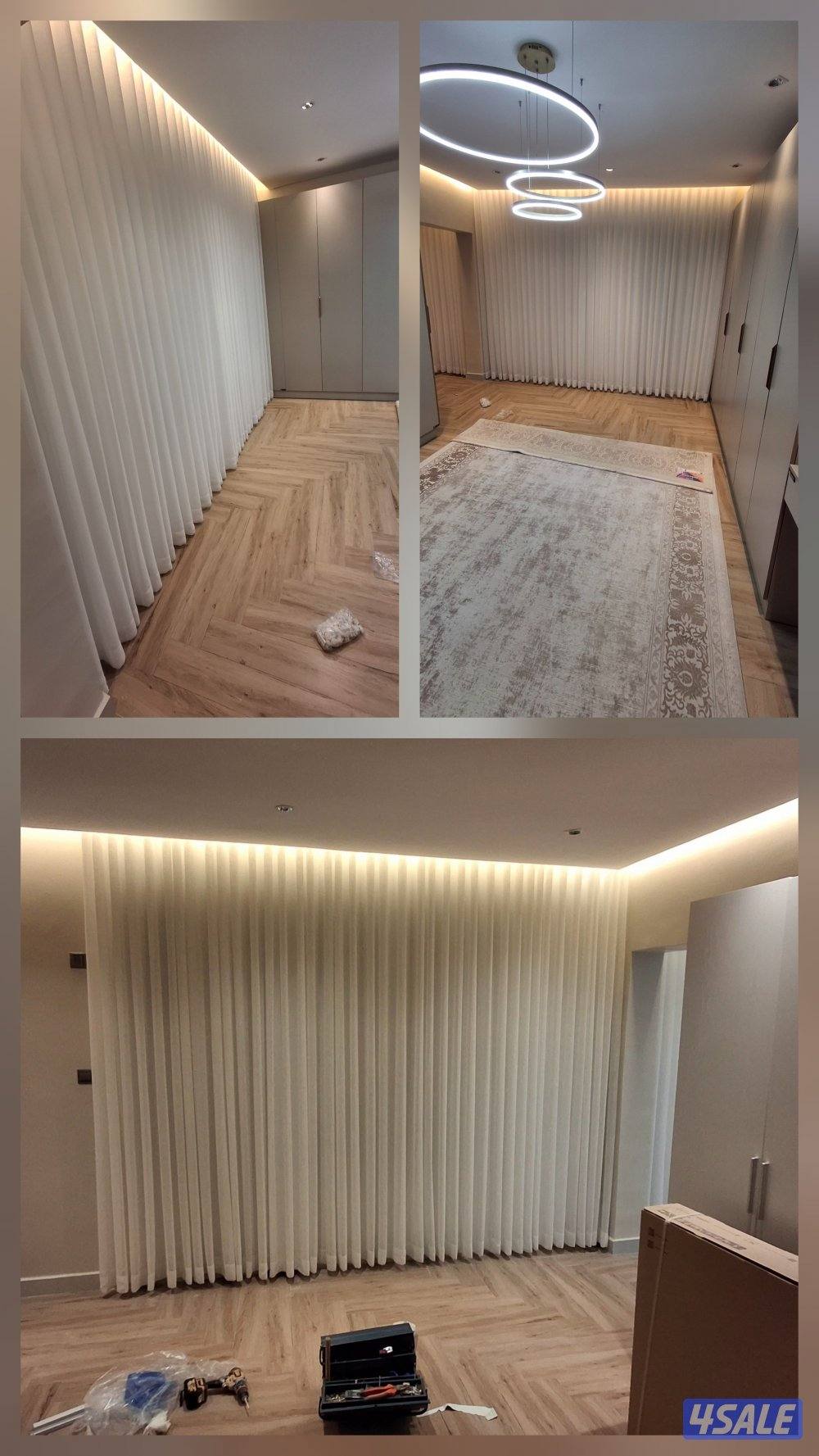 تفصال وتركيب جميع أنواع الستاير الرول والخام الويفي الفندقي9