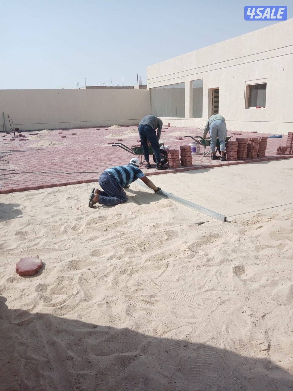 معلم فني لتركيب وتوريد جميع انواع البلاط المتداخل والكربستون9