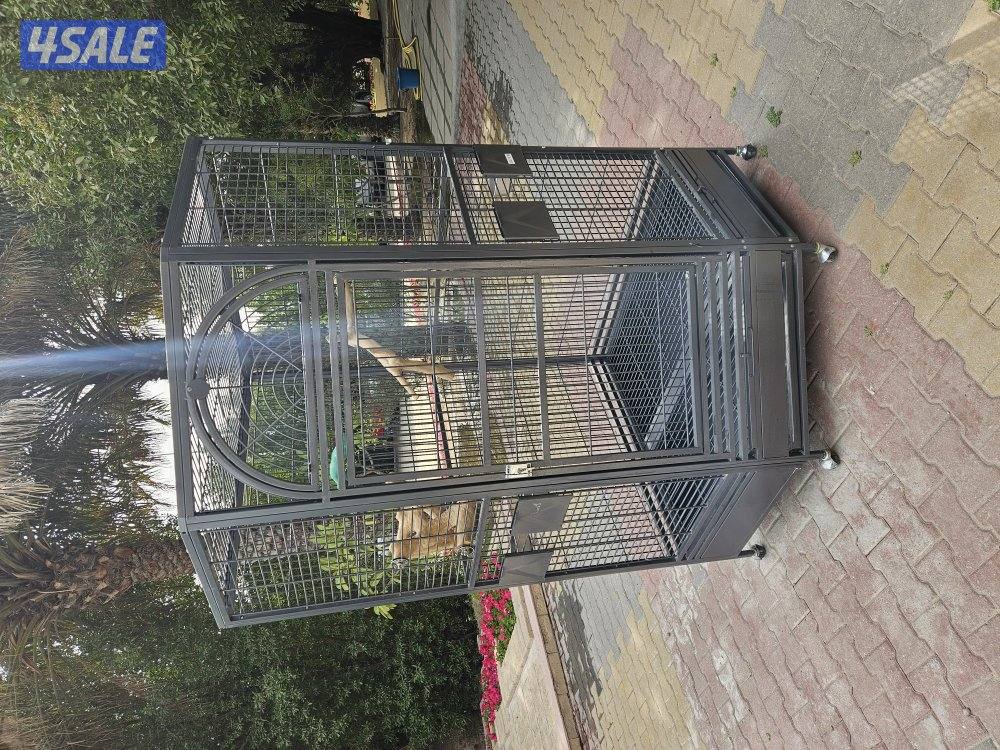 للبيع قفص كبير مستعمل و لكن بحالة  ممتازة1