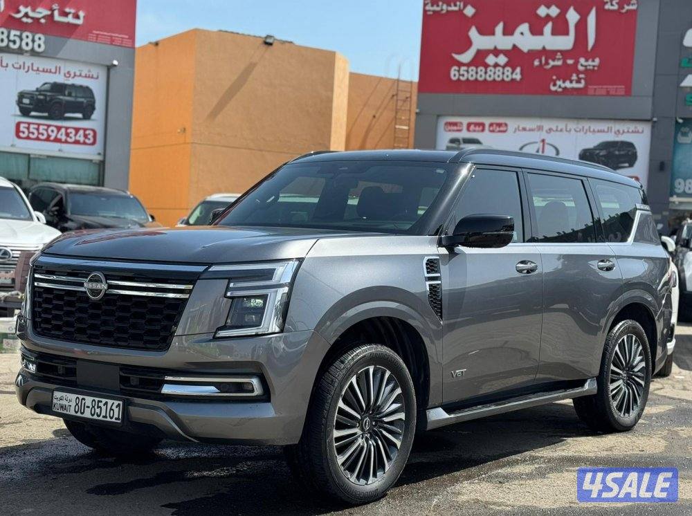 نيسان باترول V6T-بلاتنيوم .TURBO
موديل 2025 
ماشي 53.000 k.m0