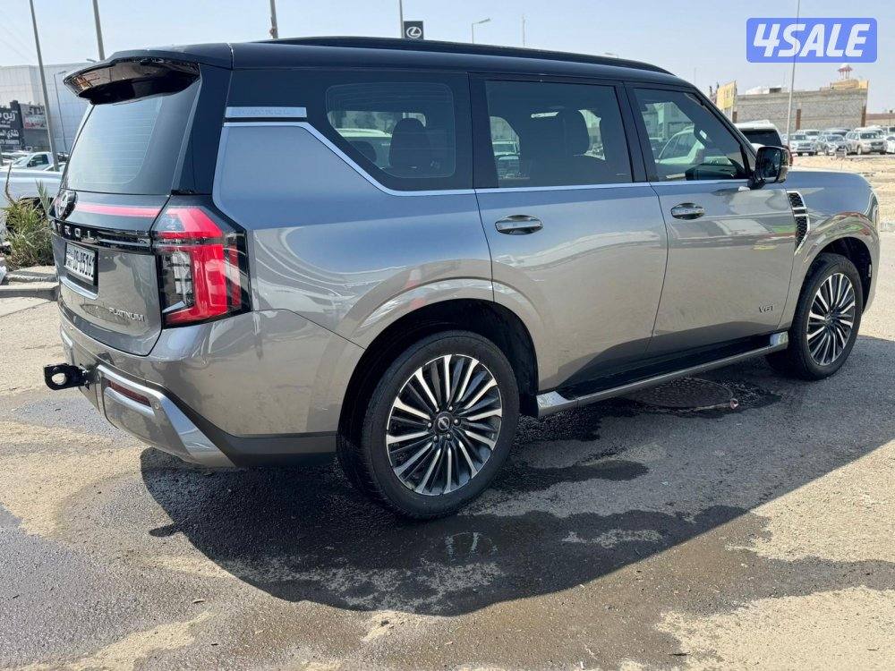 نيسان باترول V6T-بلاتنيوم .TURBO
موديل 2025 
ماشي 53.000 k.m2