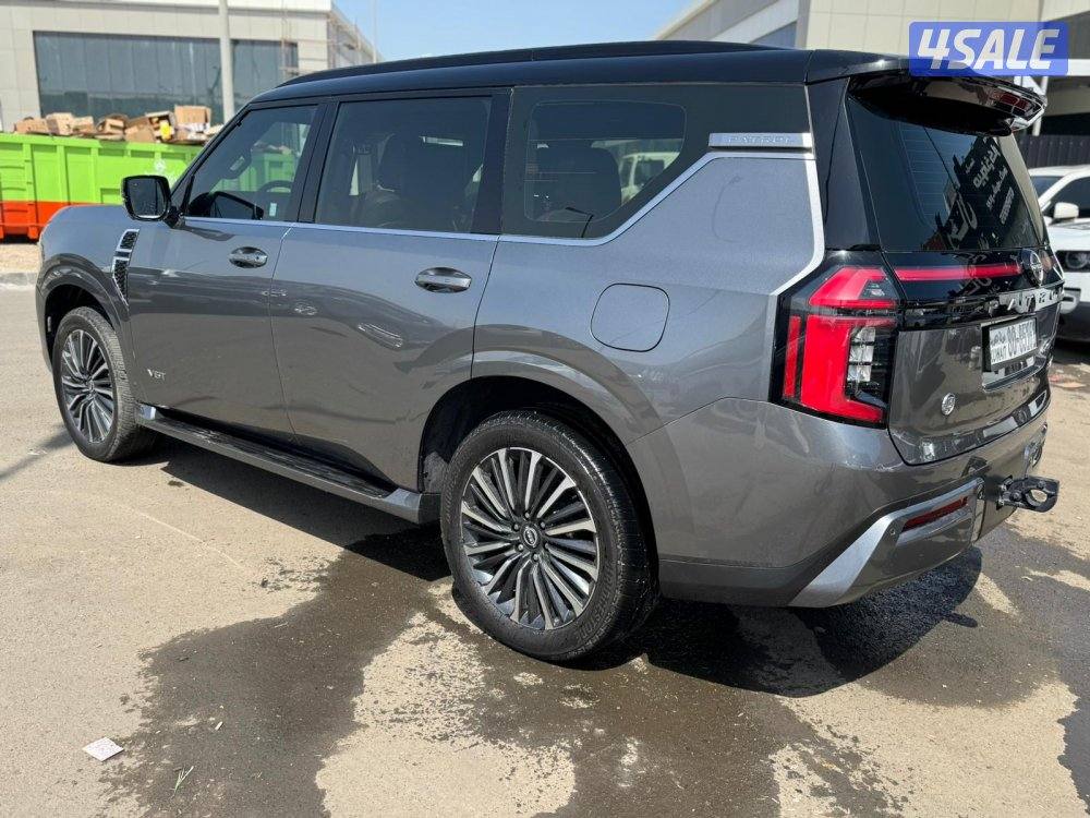 نيسان باترول V6T-بلاتنيوم .TURBO
موديل 2025 
ماشي 53.000 k.m3