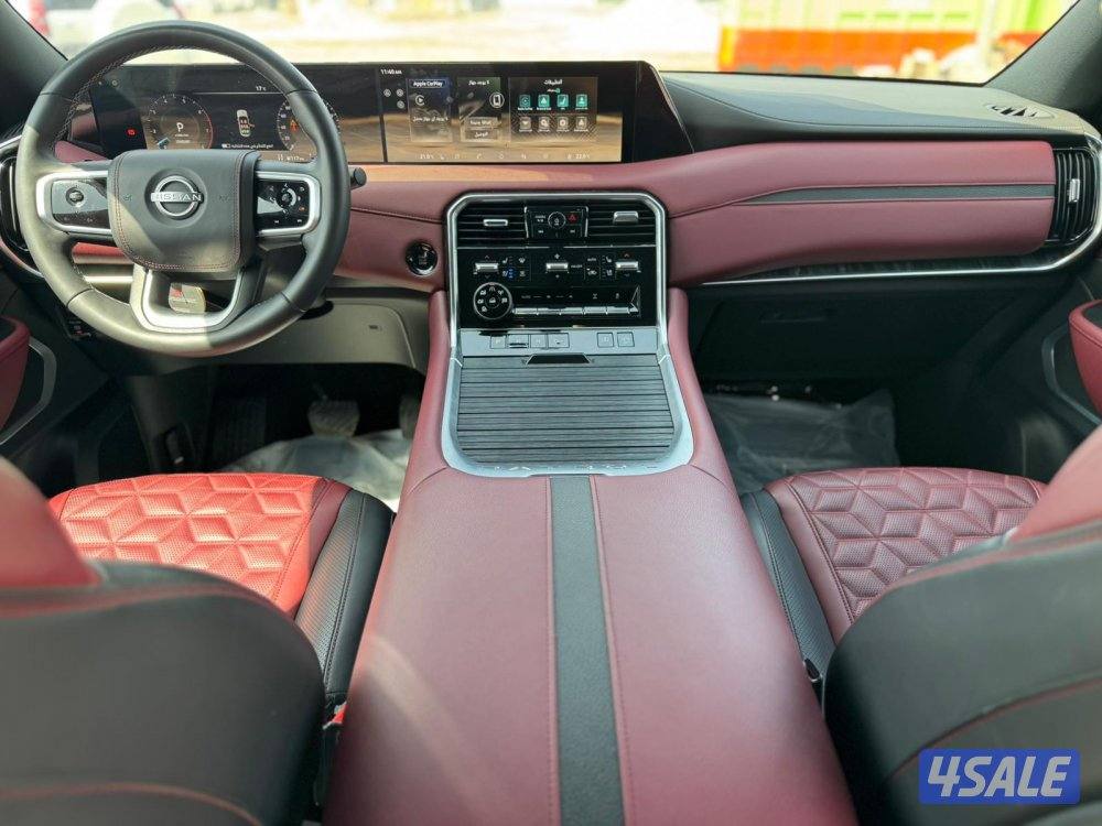 نيسان باترول V6T-بلاتنيوم .TURBO
موديل 2025 
ماشي 53.000 k.m6