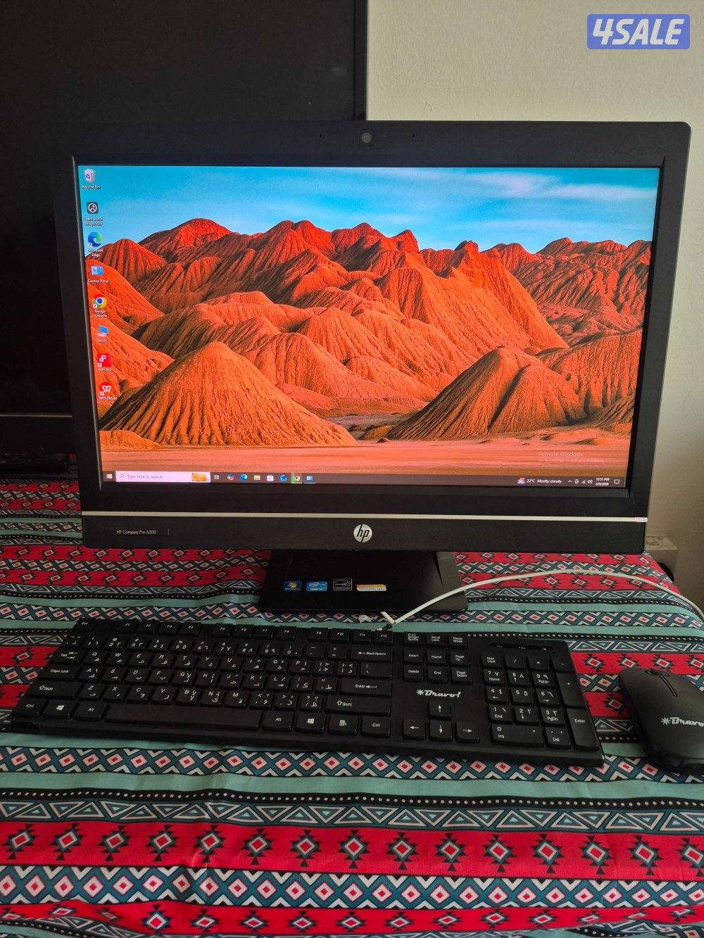 All in one hp desktop pc0