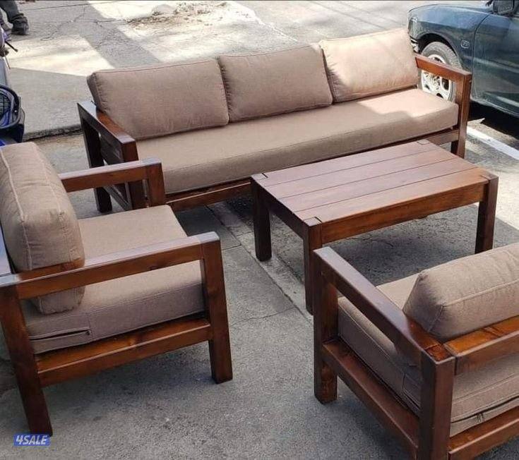 للبيع كراسي خشب جاهز وتفصال حسب طلب9