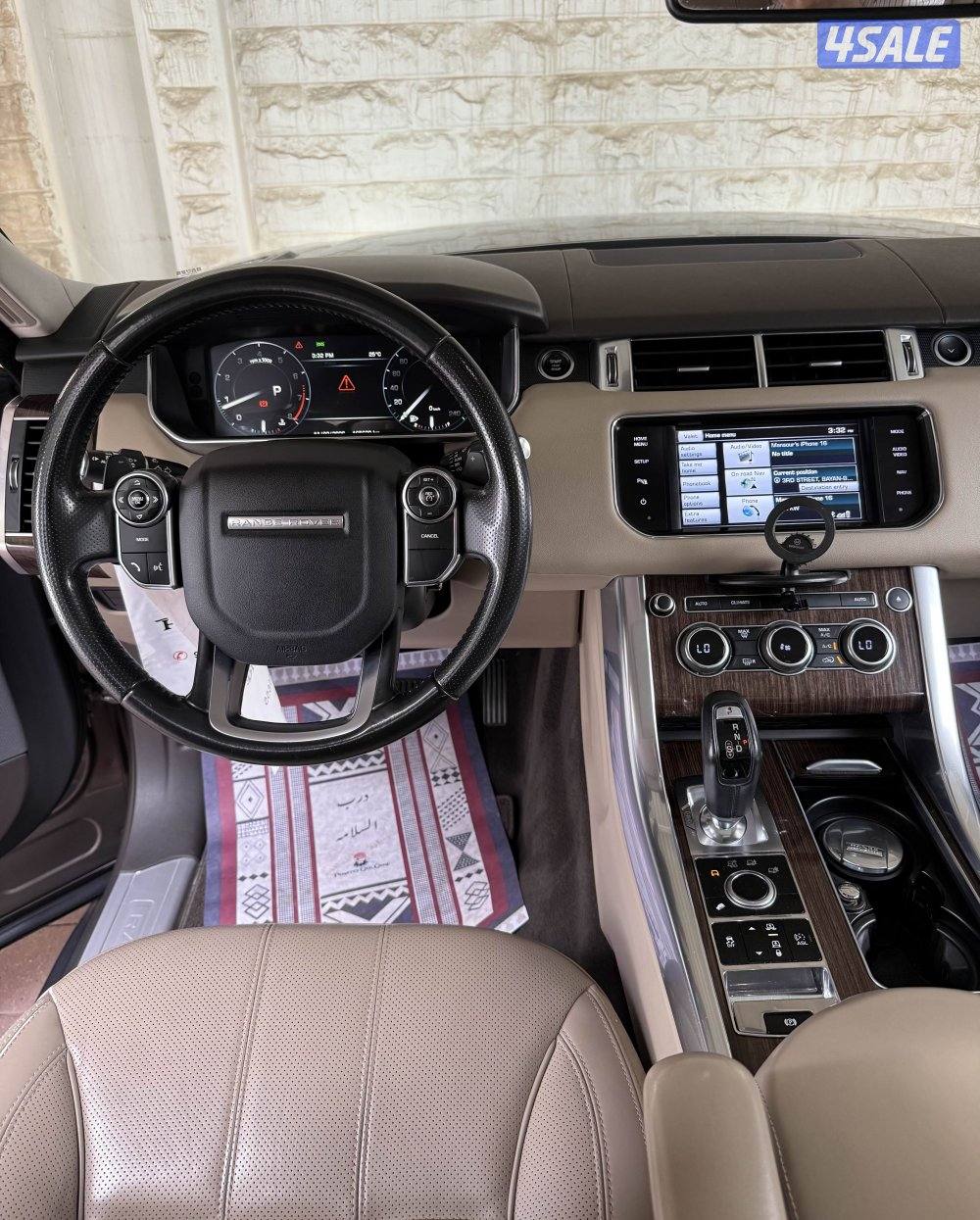 للبيع RANGE ROVER SPORT HSE 6 سلندر9