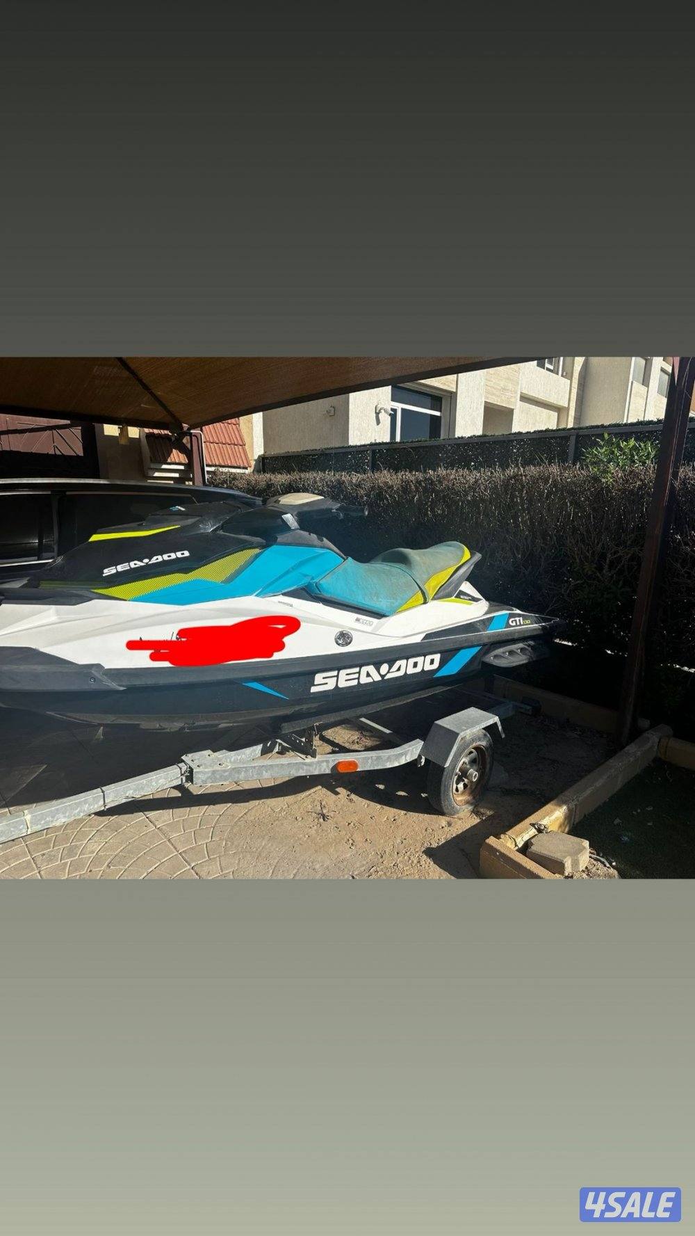 البيع جت سكي  سيدو GTl مديل ٢٠١٦ ماشي ٥ سعات  شرط فحص مو مبدل شي تواير0