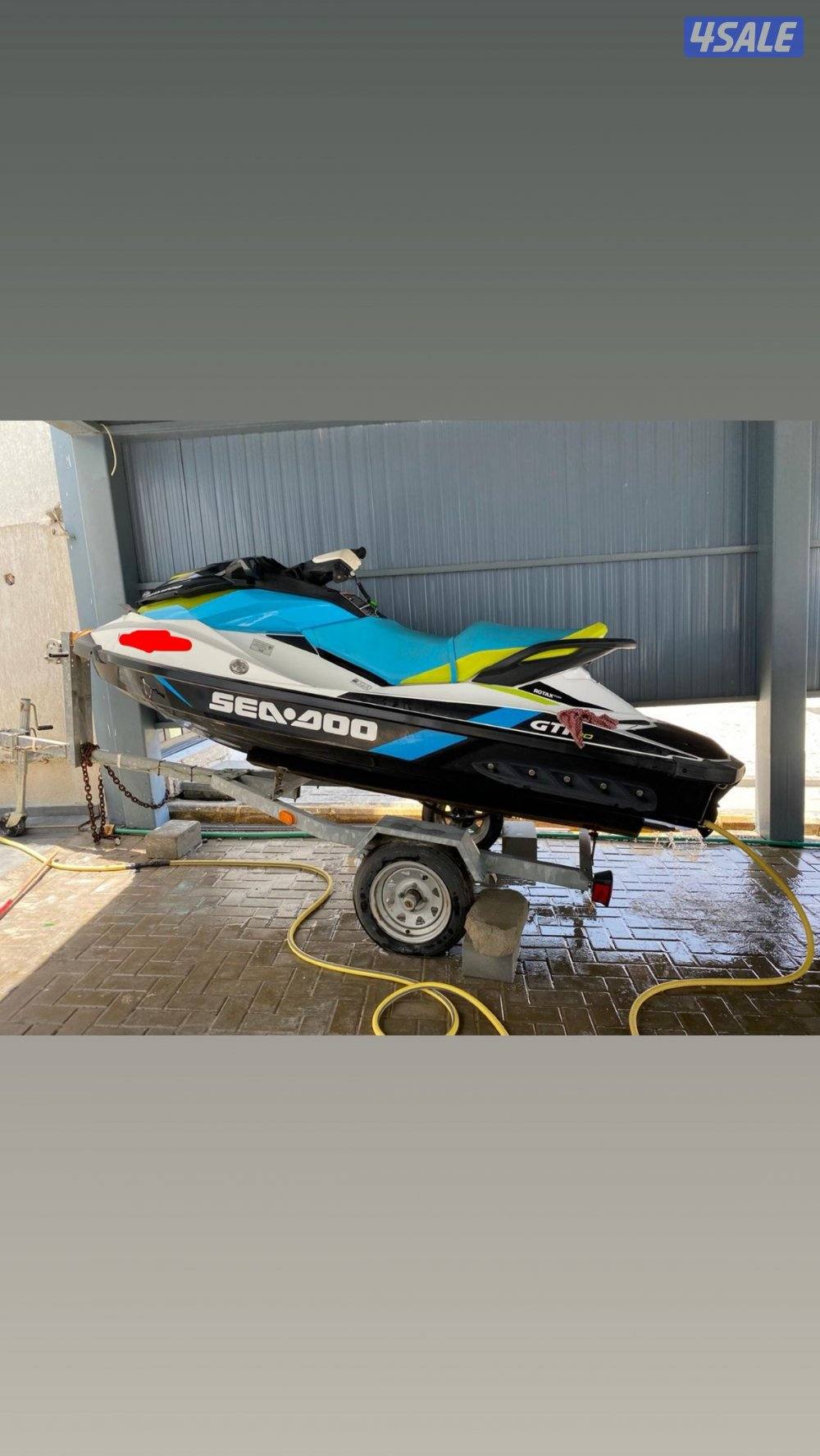 البيع جت سكي  سيدو GTl مديل ٢٠١٦ ماشي ٥ سعات  شرط فحص مو مبدل شي تواير3