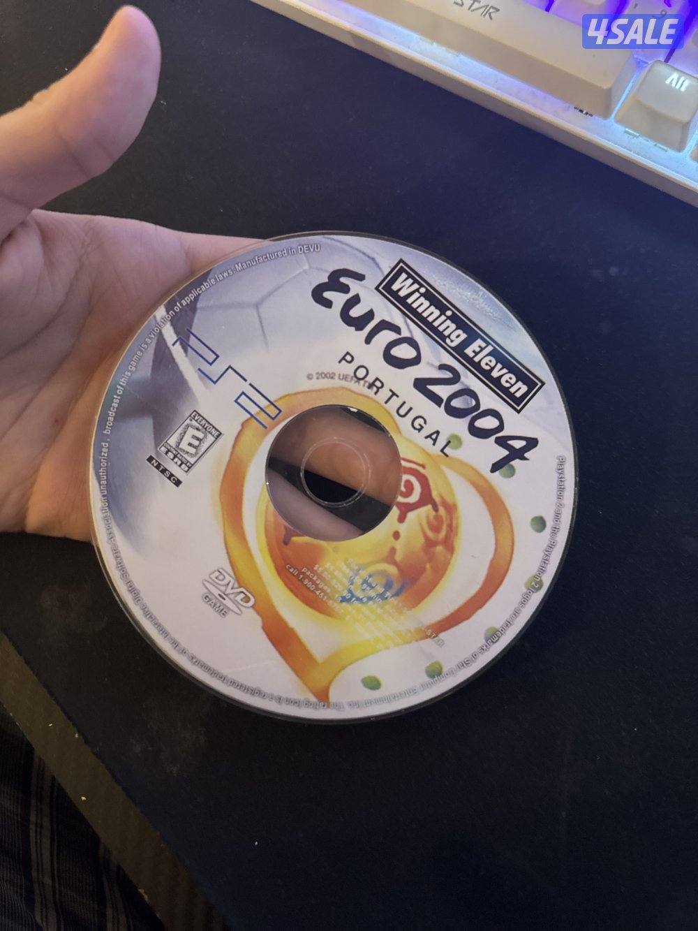 سيدي Euro 2004 سوني 2 نسخة نادرة جداً جداً الي له خاطر فيه تواصل عبر رقم2