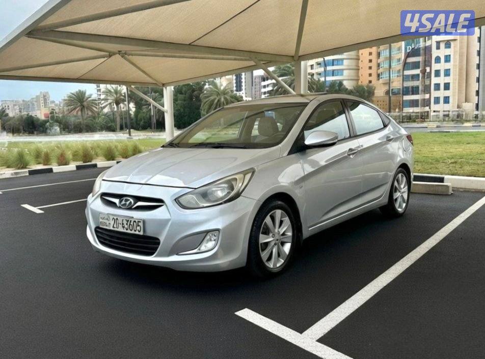 هيونداي اكسنت - الموديل:2012 - العداد:502