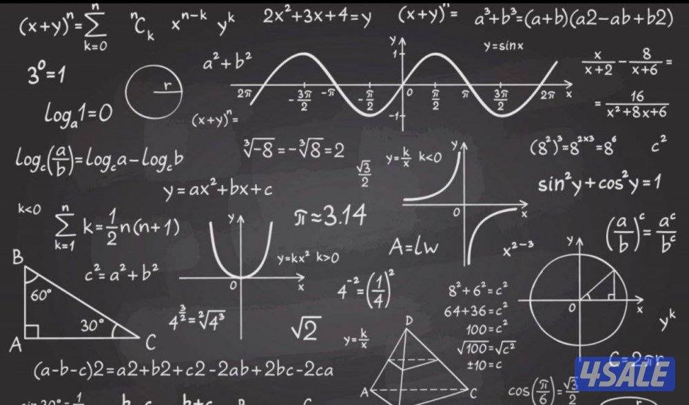 مدرس رياضيات واحصاء ( متوسط - ثانوي - تطبيقي - جامعه )1