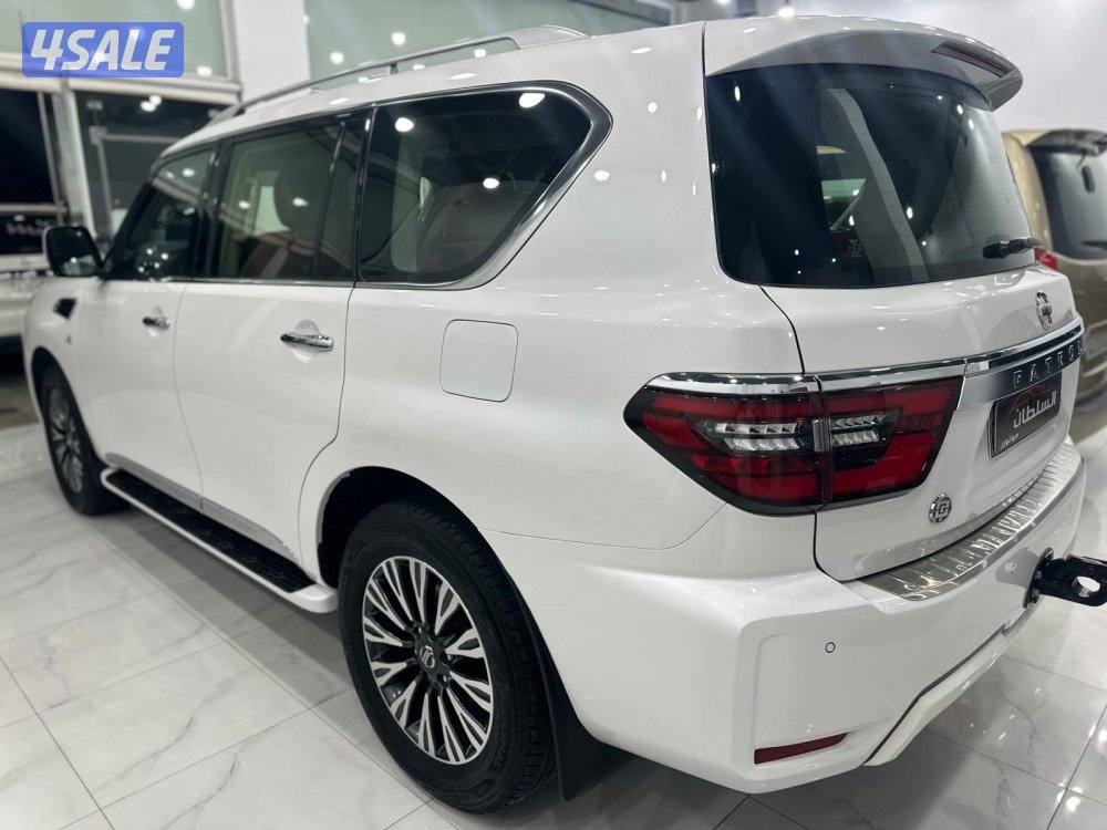 باترول تيتانيوم ٨ سلندر موديل ٢٠٢١ وارد البابطين ماشي ١١٩ ألف كم3