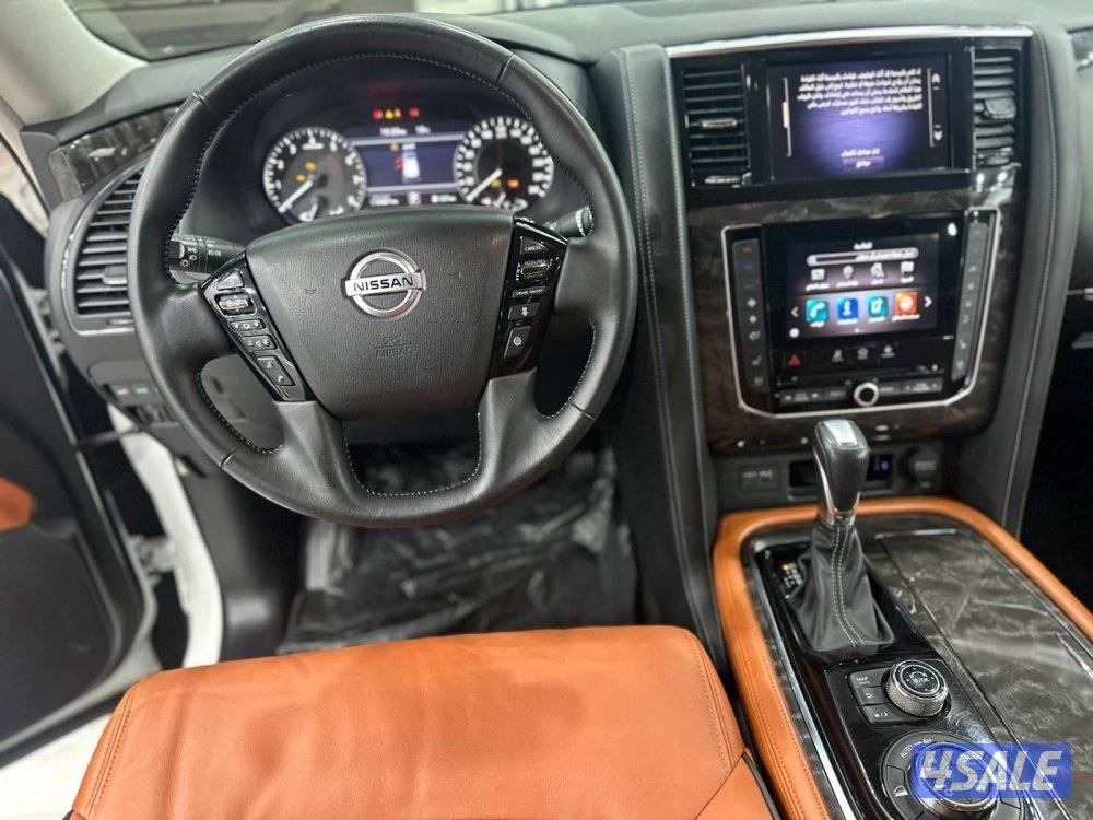 باترول تيتانيوم ٨ سلندر موديل ٢٠٢١ وارد البابطين ماشي ١١٩ ألف كم6