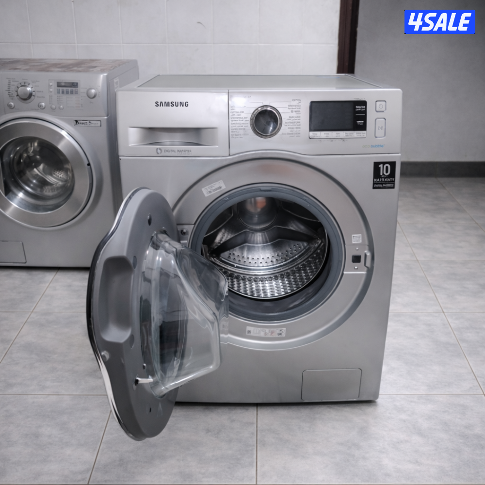 غساله سامسونج تنشيف كامل شبة جديده1