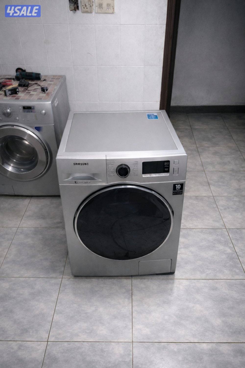 غساله سامسونج تنشيف كامل شبة جديده3