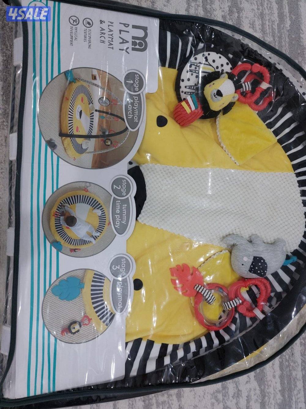 سجادة لعب للأطفال، سعرها ١٢ دينار كويتي. استُخدمت قليلاً2