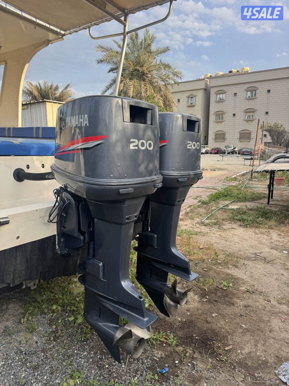 للبيع جلف ماستر 31 قدم موديل 2013 عليه مكاين 200/200 عكس ساق طويل1