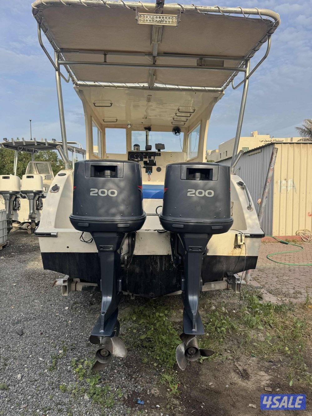 للبيع جلف ماستر 31 قدم موديل 2013 عليه مكاين 200/200 عكس ساق طويل2