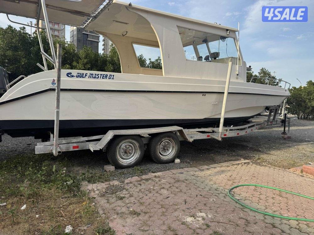 للبيع جلف ماستر 31 قدم موديل 2013 عليه مكاين 200/200 عكس ساق طويل3