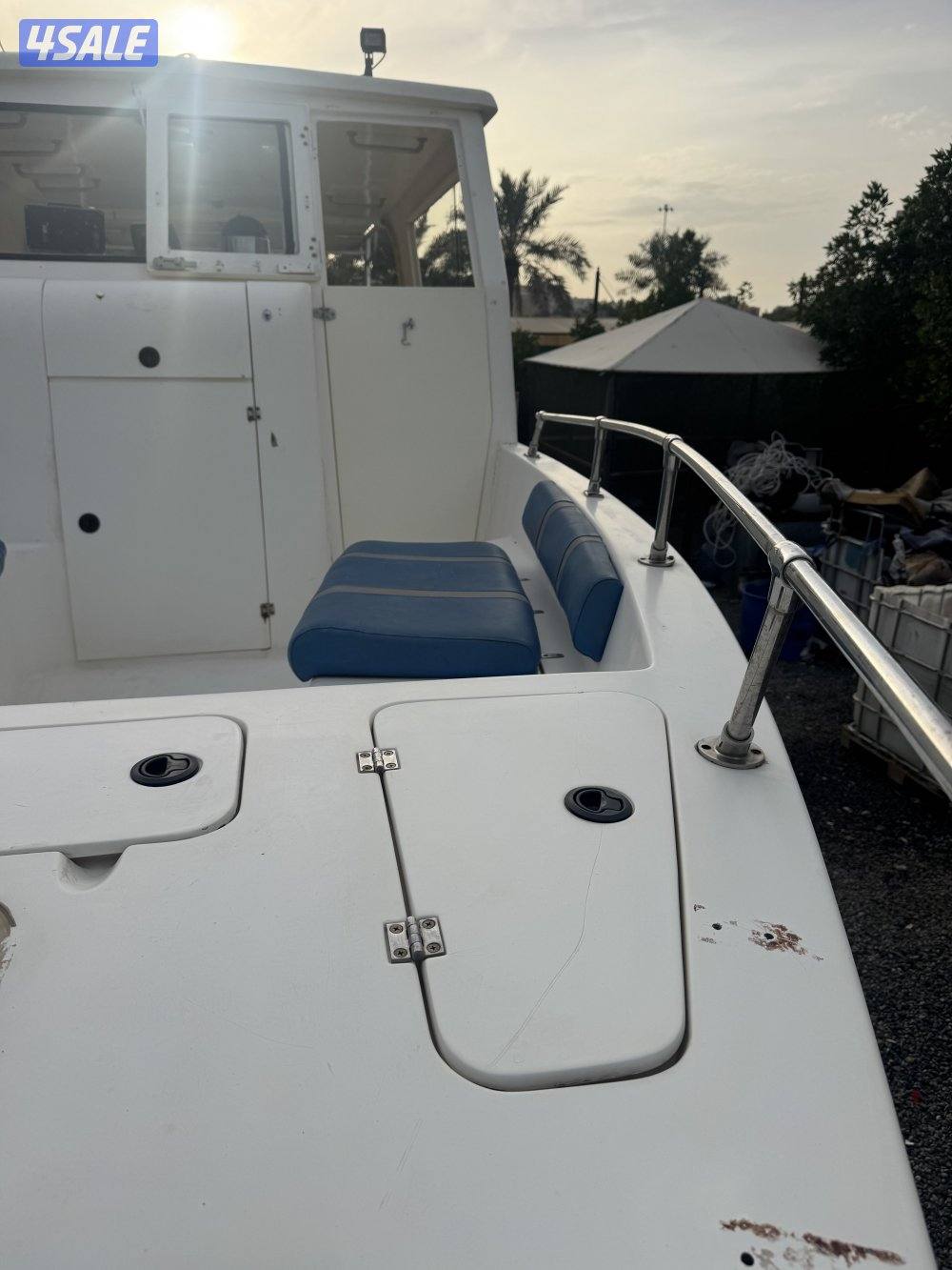 للبيع جلف ماستر 31 قدم موديل 2013 عليه مكاين 200/200 عكس ساق طويل8