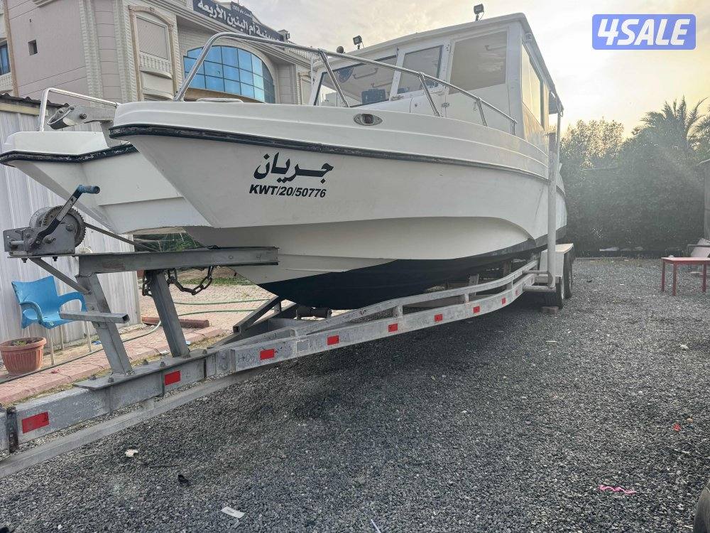 للبيع جلف ماستر 31 قدم موديل 2013 عليه مكاين 200/200 عكس ساق طويل9