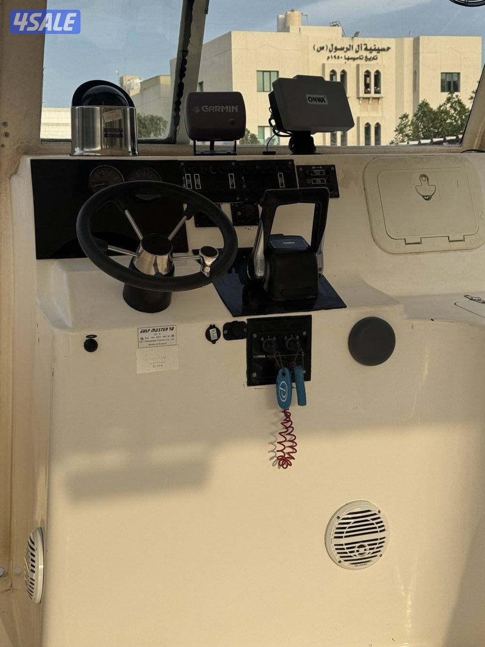 للبيع جلف ماستر 31 قدم موديل 2013 عليه مكاين 200/200 عكس ساق طويل12