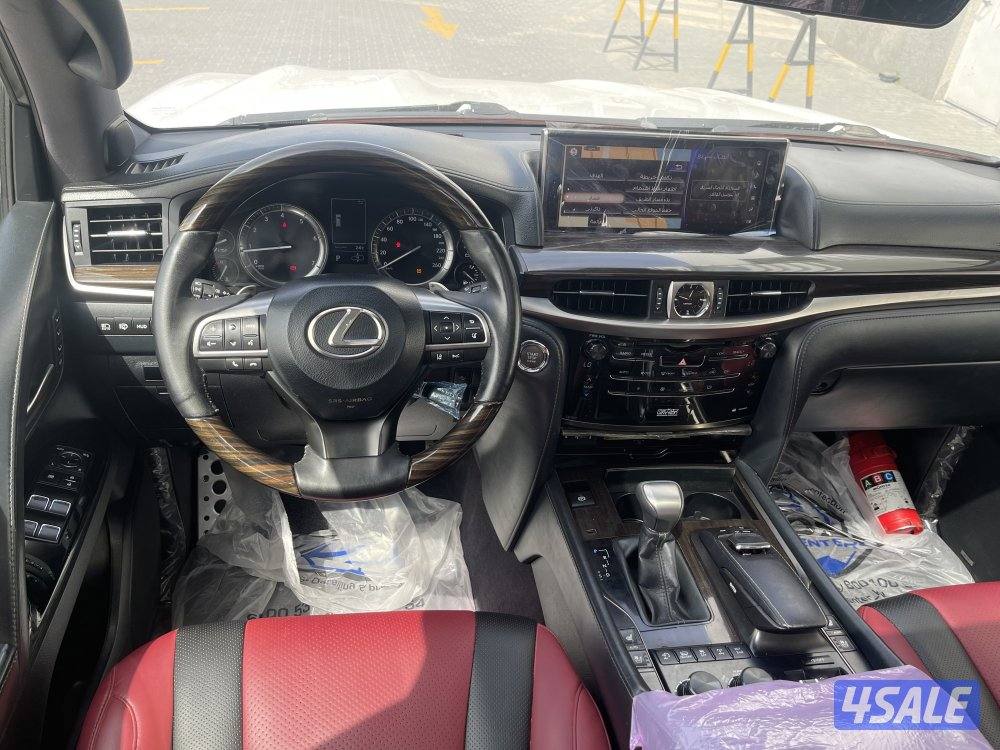 لكزس LX570 وارد قطر صبغ الوكاله شرط الفحص سبورت الدرجه الاولى7