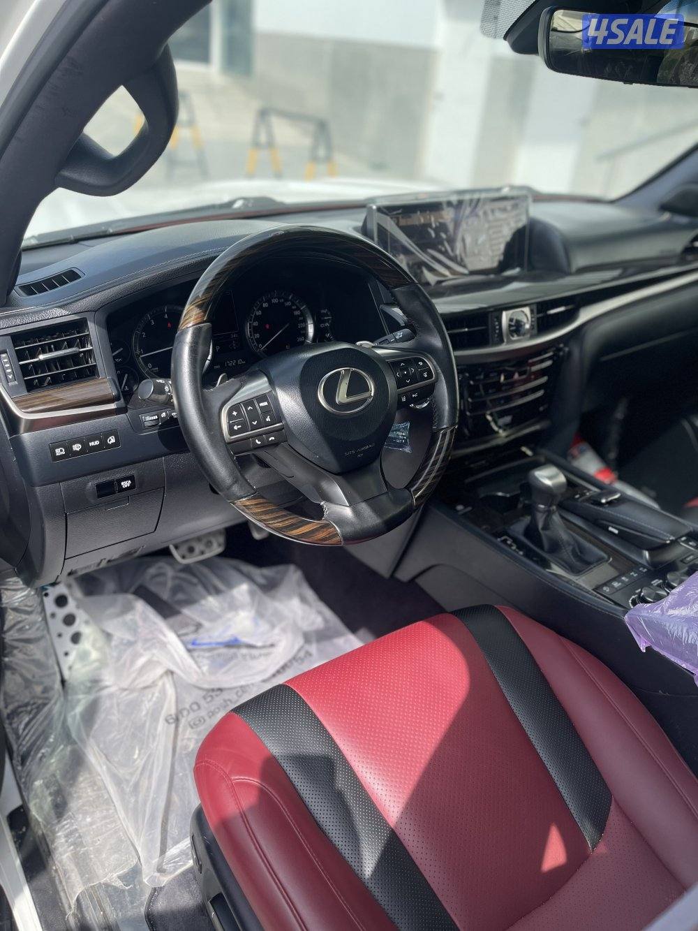 لكزس LX570 وارد قطر صبغ الوكاله شرط الفحص سبورت الدرجه الاولى9