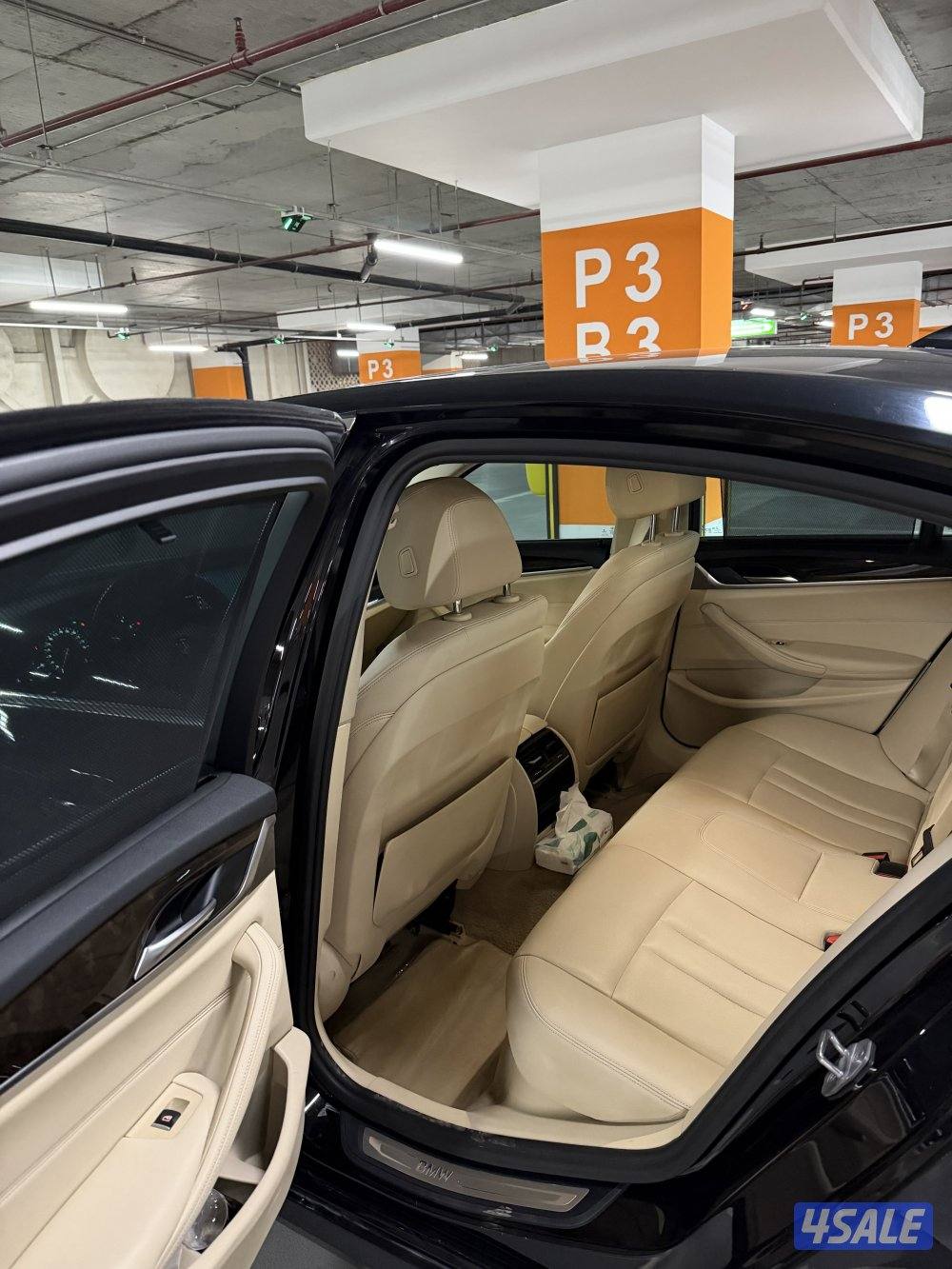 بي ام دبليو 520i صبغ الوكالة وارد الغانم4