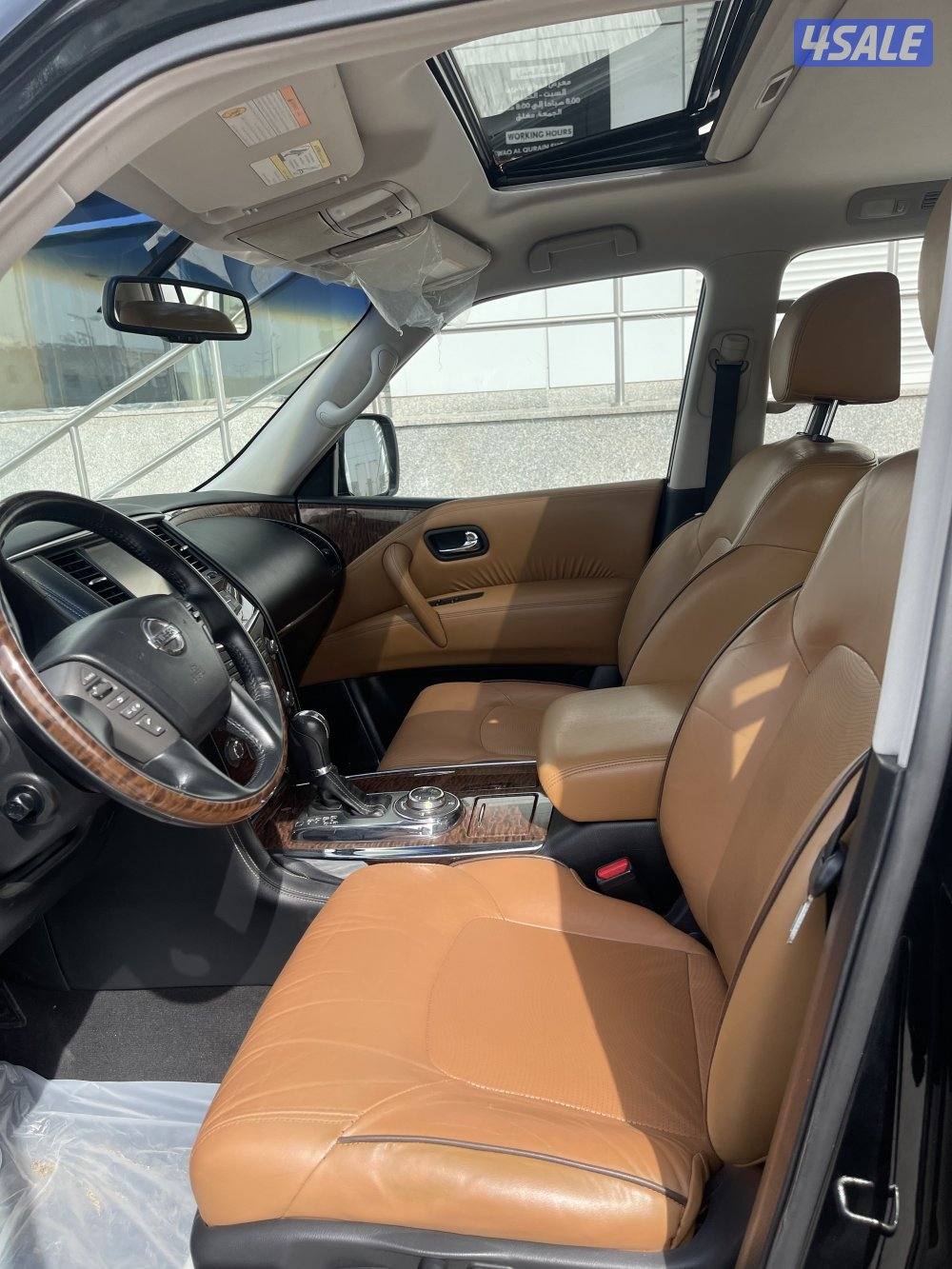 نيسان باترول بلاتينوم ستي وارد الخليج فحص جير مكينه شاصي البدي قطعه7