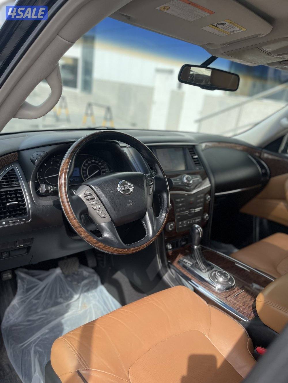 نيسان باترول بلاتينوم ستي وارد الخليج فحص جير مكينه شاصي البدي قطعه9