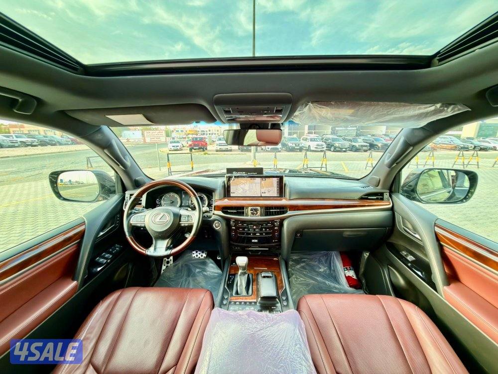 لكزس LX570 صبغ الوكاله 2018 اسود6