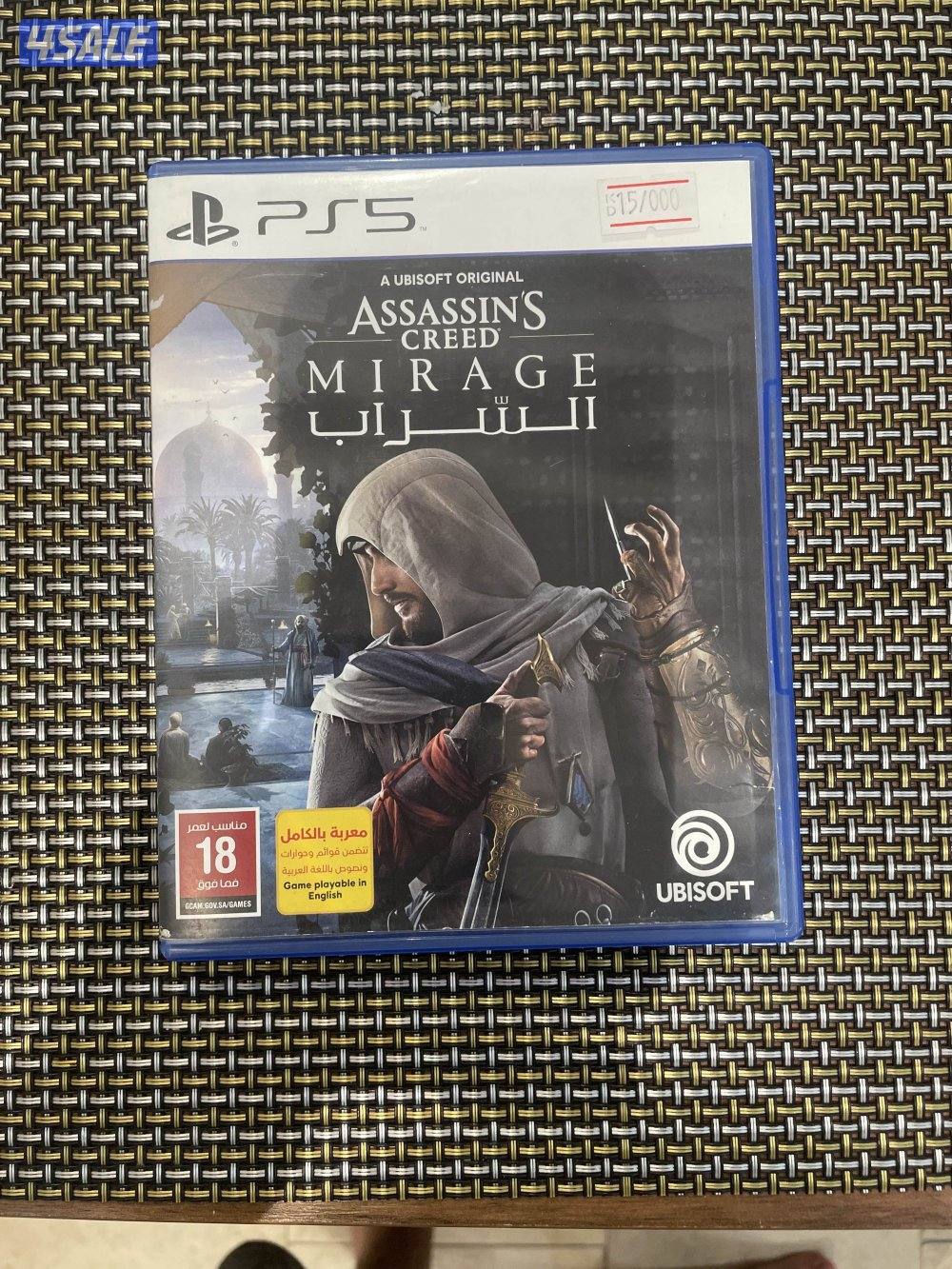 اساسن كريد ميراج  (عربي)+ ريد ديد ريدمبشن 2 اي واحد ب ٦ الاثنين ب١٠0