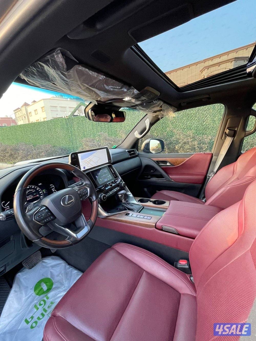 لكزس LX600 درجة الاولى موديل 2023 ماشي 60 الف صبغ الوكالة6