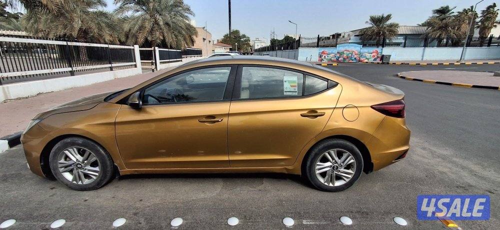 هونداي ألنترا - 2019 - ذهبي2