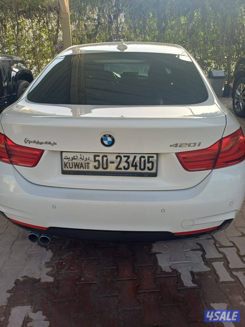 بي ام دبليو موديل 2018 حجم 420 i المالك الاول صبغ الوكاله 4 سلندر تيون3