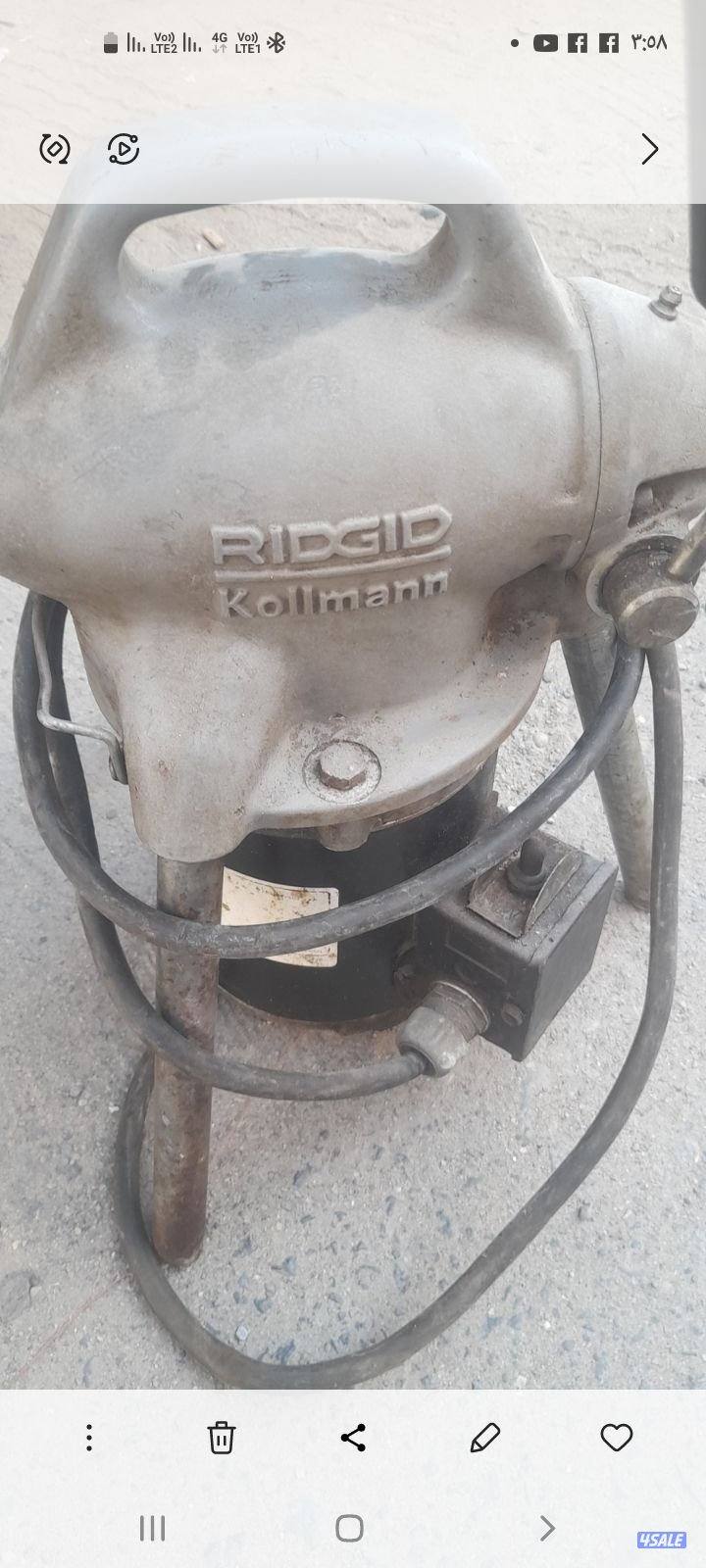 للبيع مكاين تسليك مجاري2