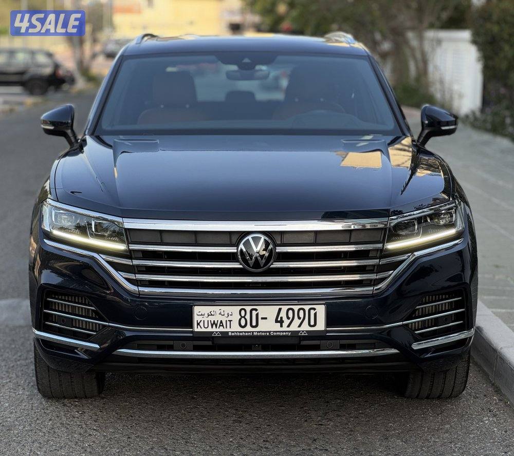 فولكس  طوارق 2023 عداد 29 الدرجة الأولى صبغ وكالة بهبهاني تحت الكفالة1